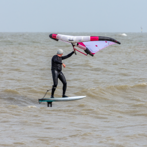 Foiling down the line